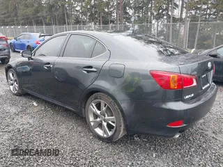 2009 Lexus IS 250 with VIN JTHBK262792084549, listed as a IAAI auction lot 41835760 with 151,234 mi miles and . Bid and sale history available at DreamBid. Image 3.