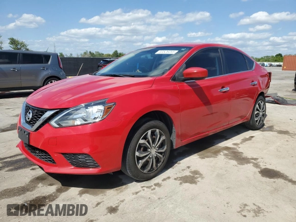 2016 Nissan Sentra SV with VIN 3N1AB7AP4GL676972, listed as a Copart auction lot 53526055 with 146,128 mi miles and Salvage Title. Bid and sale history available at DreamBid. Image 1.