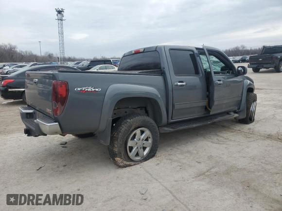 2012 GMC Canyon SLE1 with VIN 1GTH6MFE8C8134613, listed as a Copart auction lot 45492875 with Not Provided miles and Salvage Title. Bid and sale history available at carsss.com. Image 3.