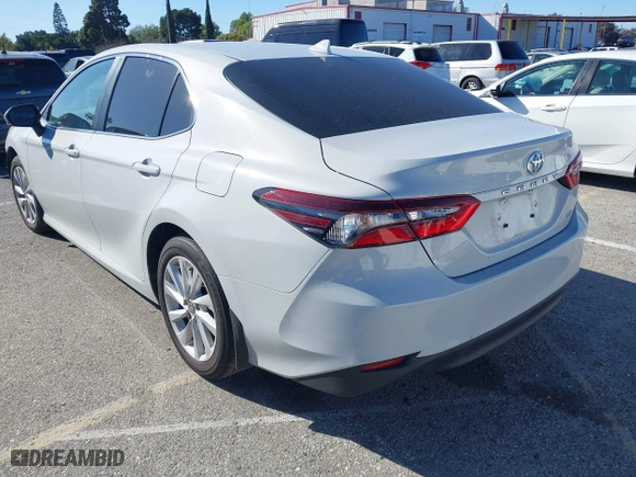 2023 Toyota Camry LE with VIN 4T1R11AK2PU162382, listed as a IAAI auction lot 41805508 with 16,323 mi miles. Bid and sale history available at carsss.com. Image 3.