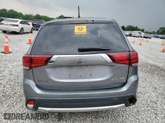 2016 Mitsubishi Outlander SE with VIN JA4AZ3A36GZ002081, listed as a Copart auction lot 59779885 with 142,747 mi miles and Salvage title. Bid and sale history available at DreamBid. Image 6.