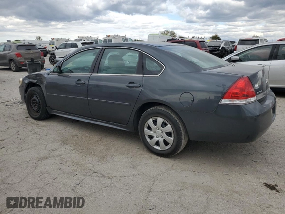 2010 Chevrolet Impala LS with VIN 2G1WA5EN9A1241501, listed as a Copart auction lot 75937904 with 98,270 mi miles and Non Repairable. Bid and sale history available at DreamBid. Image 2.