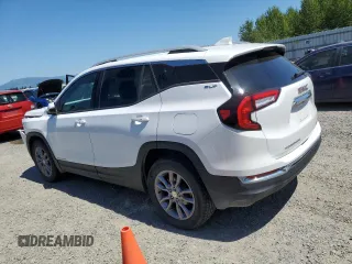 2024 GMC Terrain SLT with VIN 3GKALVEG3RL300909, listed as a Copart auction lot 65032885 with 21,466 mi miles and Clean title. Bid and sale history available at DreamBid. Image 2.