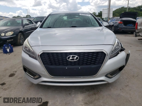 2016 Hyundai Sonata Hybrid SE with VIN KMHE24L18GA025739, listed as a Copart auction lot 64456913 with 97,835 mi miles. Bid and sale history available at carsss.com. Image 5.
