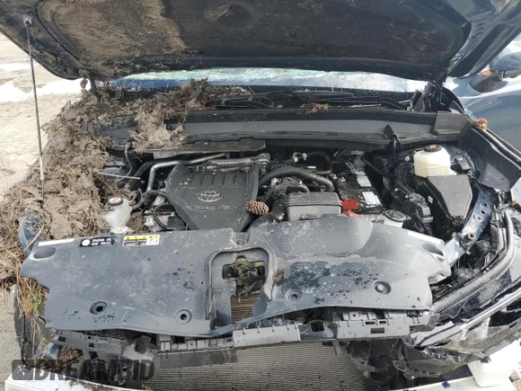 2024 Toyota Highlander XLE with VIN 5TDAAAB59RS001075, listed as a Copart auction lot 56958835 with 35,970 mi miles and Salvage title. Bid and sale history available at DreamBid. Image 12.