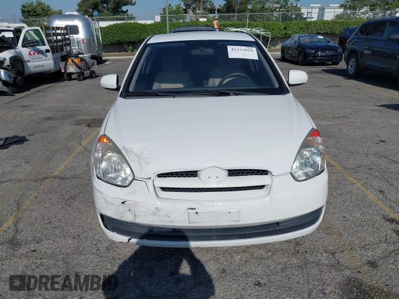 2010 Hyundai Accent GS with VIN KMHCM3AC4AU171593, listed as a IAAI auction lot 42373925 with 107,913 mi miles and . Bid and sale history available at DreamBid. Image 12.