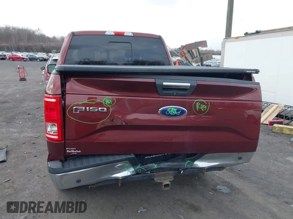 2016 Ford F-150 XLT with VIN 1FTEW1EPXGFC16865, listed as a IAAI auction lot 42008472 with 95,938 mi miles and . Bid and sale history available at carsss.com. Image 6.