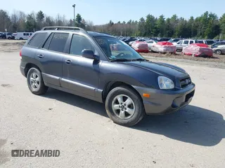 2006 Hyundai Santa Fe GLS with VIN KM8SC73DX6U057052, listed as a IAAI auction lot 42136019 with 159,272 mi miles. Bid and sale history available at carsss.com. Image 1.