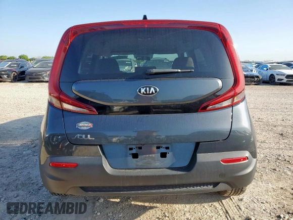 2021 Kia Soul LX with VIN KNDJ23AU0M7744602, listed as a Copart auction lot 51873895 with 31,450 mi miles and Salvage Title. Bid and sale history available at carsss.com. Image 6.