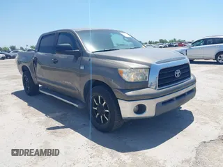 2007 Toyota Tundra SR5 with VIN 5TBET54127S456188, listed as a IAAI auction lot 42342693 with 216,752 mi miles and . Bid and sale history available at DreamBid. Image 1.