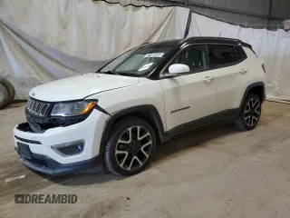 2018 Jeep Compass Limited with VIN 3C4NJDCB3JT481888, listed as a Copart auction lot 61488465 with 134,853 mi miles and Clean title. Bid and sale history available at DreamBid. Image 1.