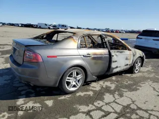 2007 Acura TL with VIN 19UUA66277A049227, listed as a Copart auction lot 49511045 with 0 mi miles and Non Repairable. Bid and sale history available at carsss.com. Image 3.