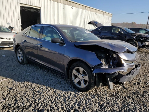 2015 Chevrolet Malibu LS with VIN 1G11B5SL0FF276552, listed as a Copart auction lot 76814904 with 129,591 mi miles and Salvage Title. Bid and sale history available at carsss.com. Image 4.