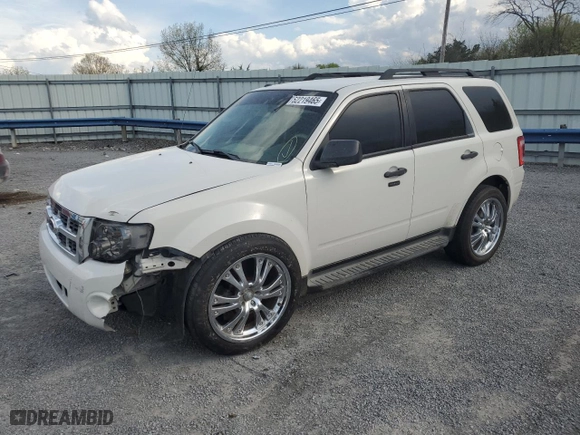 2012 Ford Escape XLT with VIN 1FMCU0D72CKA98753, listed as a Copart auction lot 52219465 with 93,260 mi miles and Salvage Title. Bid and sale history available at carsss.com. Image 1.