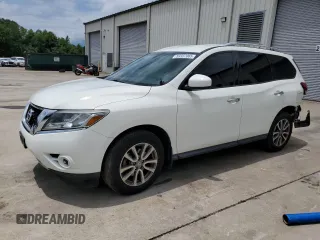 2016 Nissan Pathfinder S with VIN 5N1AR2MN9GC625562, listed as a Copart auction lot 59337065 with 178,653 mi miles and Salvage title. Bid and sale history available at DreamBid. Image 1.