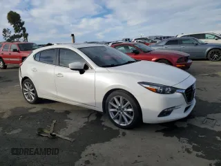 2017 Mazda 3 Grand Touring with VIN JM1BN1M38H1130635, listed as a Copart auction lot 87492534 with 72,164 mi miles and Salvage Title. Bid and sale history available at DreamBid. Image 4.