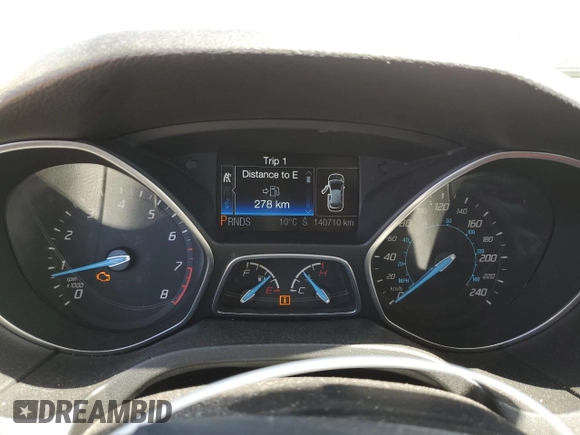 2013 Ford Focus Titanium with VIN 1FADP3J24DL327770, listed as a Copart auction lot 47582605 with 140,710 mi miles and Salvage Title. Bid and sale history available at carsss.com. Image 9.