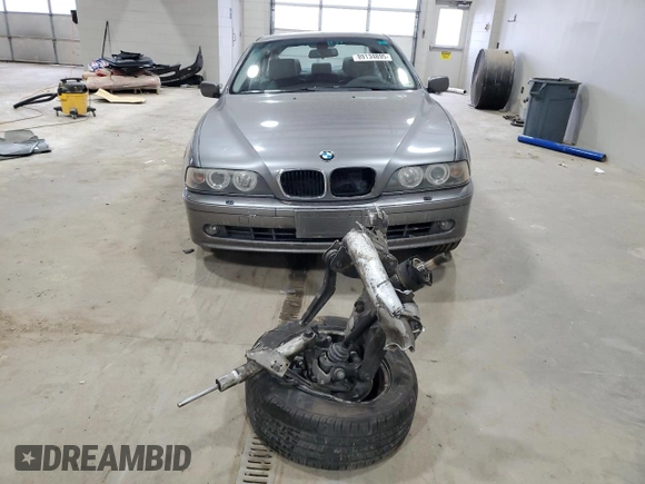 2003 BMW 5 Series 525i z VIN WBADT43433G034943, wystawiony jako Copart lot #89134895 z przebiegiem Nie podano mil oraz Szkoda całkowita • Salvage title. Historia ofert i sprzedaży dostępna na DreamBid. Obrazek 5.