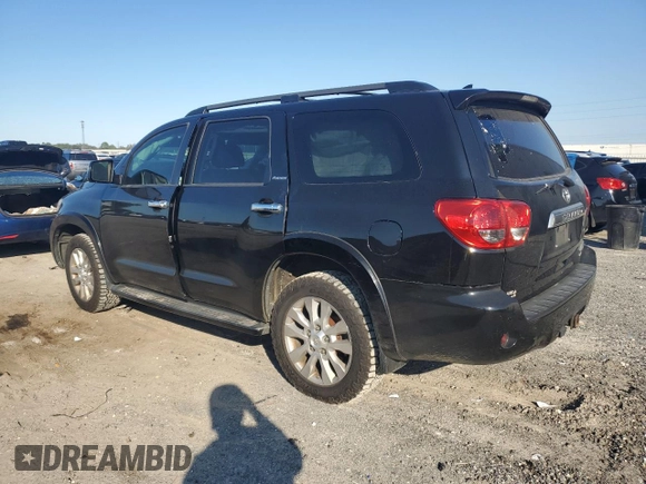 2016 Toyota Sequoia Platinum with VIN 5TDDW5G18GS144639, listed as a Copart auction lot 88896755 with 141,248 mi miles and Salvage Title. Bid and sale history available at carsss.com. Image 2.