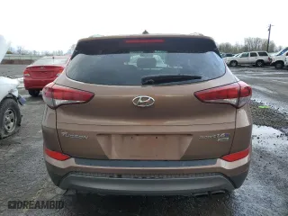 2016 Hyundai Tucson Eco with VIN KM8J3CA28GU160381, listed as a Copart auction lot 51021105 with 131,610 mi miles and Salvage Title. Bid and sale history available at carsss.com. Image 6.