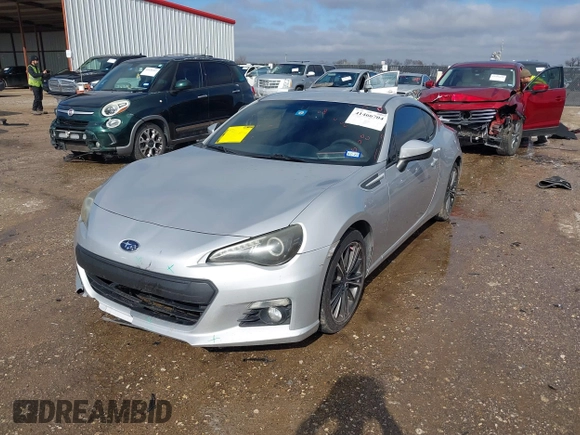 2014 Subaru BRZ Limited with VIN JF1ZCAC11E8604633, listed as a IAAI auction lot 41466704 with 142,025 mi miles. Bid and sale history available at carsss.com. Image 17.
