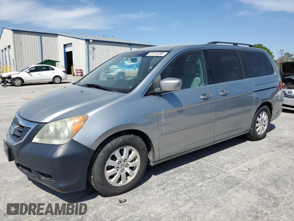 2008 Honda Odyssey EX with VIN 5FNRL38478B034859, listed as a Copart auction lot 53315095 with 212,467 mi miles and Salvage Title. Bid and sale history available at DreamBid. Image 1.