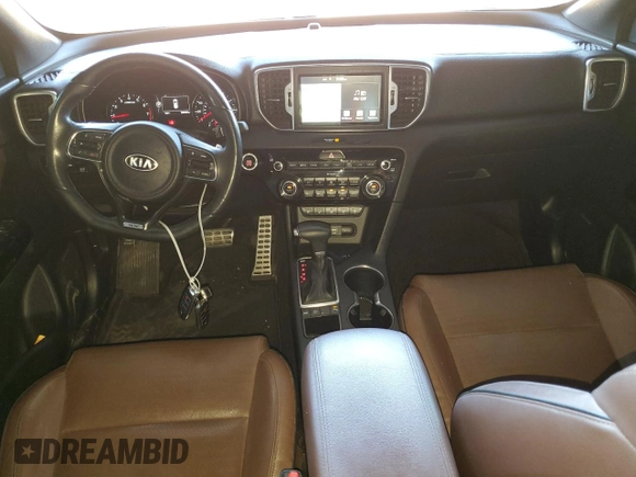 2017 Kia Sportage SX Turbo with VIN KNDPR3A62H7264946, listed as a Copart auction lot 63944815 with 156,104 mi miles and Clean title. Bid and sale history available at DreamBid. Image 8.