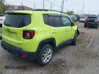 2018 Jeep Renegade Latitude with VIN ZACCJBBB9JPH66373, listed as a IAAI auction lot 42333207 with 179,115 mi miles and . Bid and sale history available at DreamBid. Image 4.