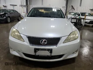 2008 Lexus IS 250 z VIN JTHCK262282025864, wystawiony jako Copart lot #56234545 z przebiegiem Nie podano mil oraz Czysty tytuł • Clean title. Historia ofert i sprzedaży dostępna na DreamBid. Obrazek 5.