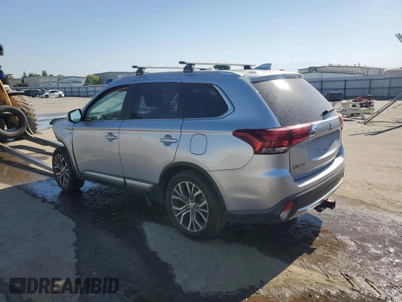 2017 Mitsubishi Outlander GT with VIN JA4JZ4AX2HZ070260, listed as a Copart auction lot 52376015 with 55,405 mi miles and Salvage title. Bid and sale history available at DreamBid. Image 2.