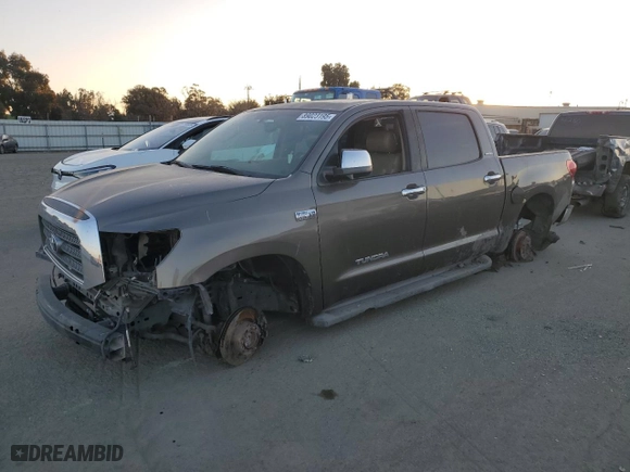 2008 Toyota Tundra 2WD Truck LTD with VIN 5TFEV58148X034012, listed as a Copart auction lot 89023195 with NaN miles and Salvage Title. Bid and sale history available at carsss.com. Image 1.