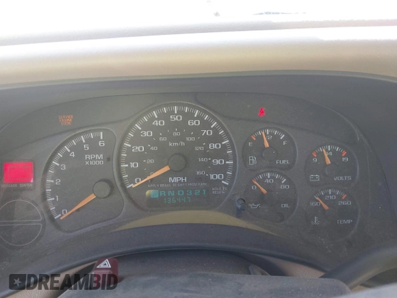 2002 Chevrolet Tahoe LS с VIN 1GNEC13Z92R278513, выставлен на аукционе IAAI как лот 41453414 с пробегом 136 447 миль миль и . История ставок и продаж доступна на DreamBid. Изображение 7.