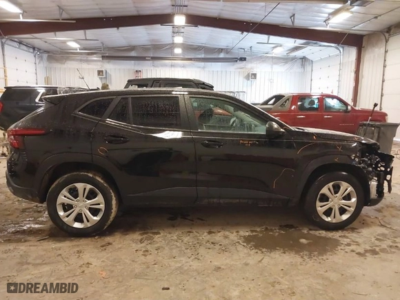 2024 Chevrolet Trax LS with VIN KL77LFE24RC060455, listed as a IAAI auction lot 41490569 with 14,835 mi miles. Bid and sale history available at carsss.com. Image 14.