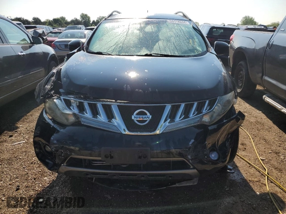 2010 Nissan Murano SL with VIN JN8AZ1MW2AW103793, listed as a Copart auction lot 54188244 with 125,518 mi miles and Salvage Title. Bid and sale history available at carsss.com. Image 5.