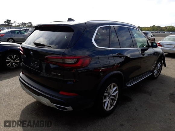 2021 BMW X5 xDrive40i with VIN 5UXCR6C0XM9G86066, listed as a Copart auction lot 63707302 with 12,270 mi miles. Bid and sale history available at carsss.com. Image 4.
