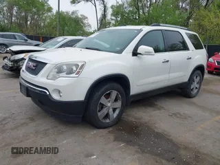 2012 GMC Acadia SLT1 with VIN 1GKKRRED2CJ411255, listed as a IAAI auction lot 42080056 with 203,201 mi miles. Bid and sale history available at carsss.com. Image 2.