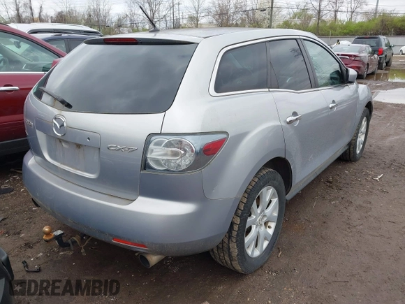 2007 Mazda CX-7 Sport with VIN JM3ER293570163913, listed as a IAAI auction lot 41937632 with 162,697 mi miles. Bid and sale history available at carsss.com. Image 4.