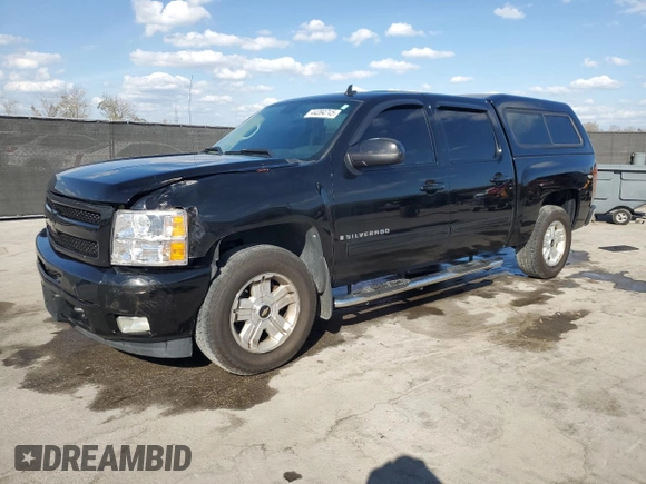 2009 Chevrolet Silverado 1500 LT with VIN 3GCEK23M59G245525, listed as a Copart auction lot 44394745 with 132,775 mi miles and Salvage Title. Bid and sale history available at DreamBid. Image 1.