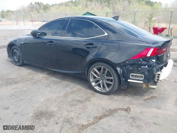 2014 Lexus IS 250 with VIN JTHBF1D21E5042386, listed as a IAAI auction lot 41772100 with 165,360 mi miles. Bid and sale history available at carsss.com. Image 3.