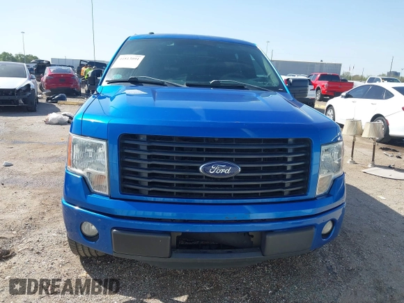 2014 Ford F-150 XL with VIN 1FTEW1CM9EFC15292, listed as a IAAI auction lot 41813091 with 125,339 mi miles. Bid and sale history available at carsss.com. Image 12.