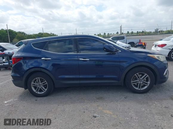 2017 Hyundai Santa Fe Sport 2.4L with VIN 5XYZT3LB9HG494751, listed as a IAAI auction lot 41914656 with 112,101 mi miles. Bid and sale history available at carsss.com. Image 13.