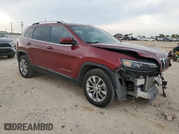 2020 Jeep Cherokee Altitude with VIN 1C4PJLLB4LD581137, listed as a Copart auction lot 55082395 with 63,685 mi miles and Salvage title. Bid and sale history available at DreamBid. Image 4.