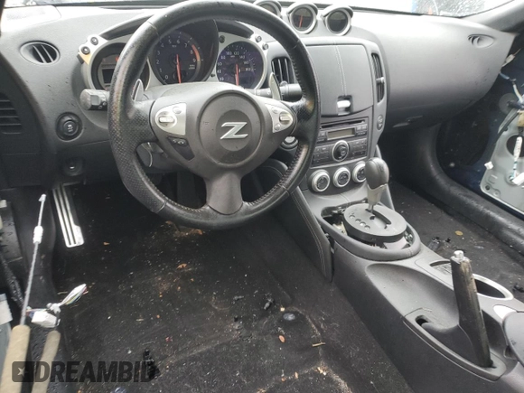 2014 Nissan 370Z with VIN JN1AZ4EH9EM631400, listed as a Copart auction lot 51304805 with 0 mi miles and Salvage Title. Bid and sale history available at carsss.com. Image 8.