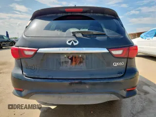 2019 Infiniti QX60 Luxe with VIN 5N1DL0MN9KC525893, listed as a Copart auction lot 63218895 with 106,280 mi miles and Salvage title. Bid and sale history available at DreamBid. Image 6.