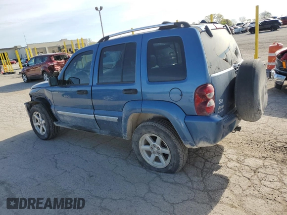 2006 Jeep Liberty Limited z VIN 1J4GL58K76W242390, wystawiony jako Copart lot #54684945 z przebiegiem 167 706 mil mil oraz Szkoda całkowita • Salvage title. Historia ofert i sprzedaży dostępna na DreamBid. Obrazek 2.