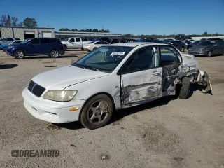 2002 Mitsubishi Lancer OZ-Rally with VIN JA3AJ86E32U003276, listed as a Copart auction lot 80536704 with 227,684 mi miles and Salvage Title. Bid and sale history available at carsss.com. Image 1.