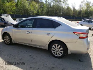 2015 Nissan Sentra SV with VIN 3N1AB7AP3FY321535, listed as a Copart auction lot 54095015 with 115,359 mi miles and Salvage Title. Bid and sale history available at DreamBid. Image 2.
