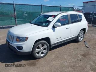 2016 Jeep Compass High Altitude Edition with VIN 1C4NJDEBXGD635864, listed as a IAAI auction lot 41895063 with 95,246 mi miles. Bid and sale history available at carsss.com. Image 2.