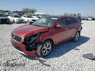2016 Kia Sorento SX z VIN 5XYPKDA55GG096643, wystawiony jako Copart lot #56179015 z przebiegiem 85 840 mil mil oraz Szkoda całkowita • Salvage title. Historia ofert i sprzedaży dostępna na DreamBid. Obrazek 1.