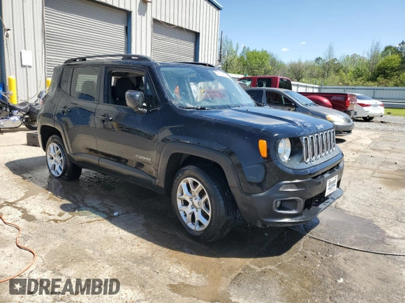 2017 Jeep Renegade Altitude with VIN ZACCJBBB3HPF80404, listed as a Copart auction lot 52114865 with 155,068 mi miles and Salvage title. Bid and sale history available at DreamBid. Image 4.